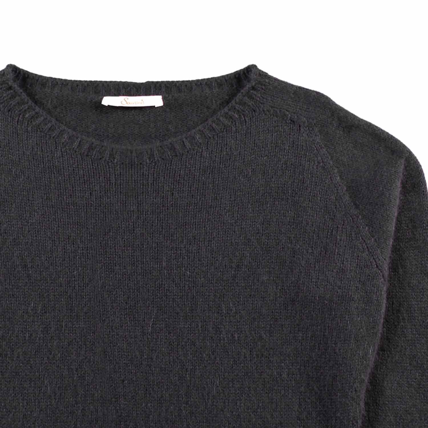 PULLOVER ANGORA NERO - annameglio.com abbigliamento moda