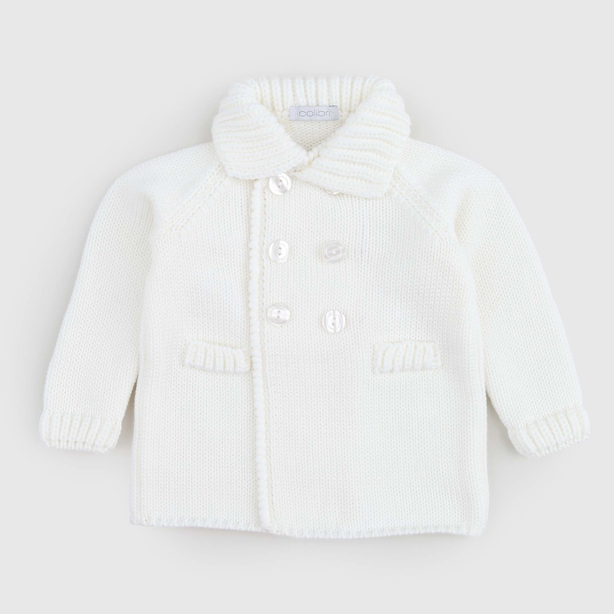 CAPPOTTINO DI LANA BIANCO CALDO BIMBO - annameglio.com abbigliamento moda