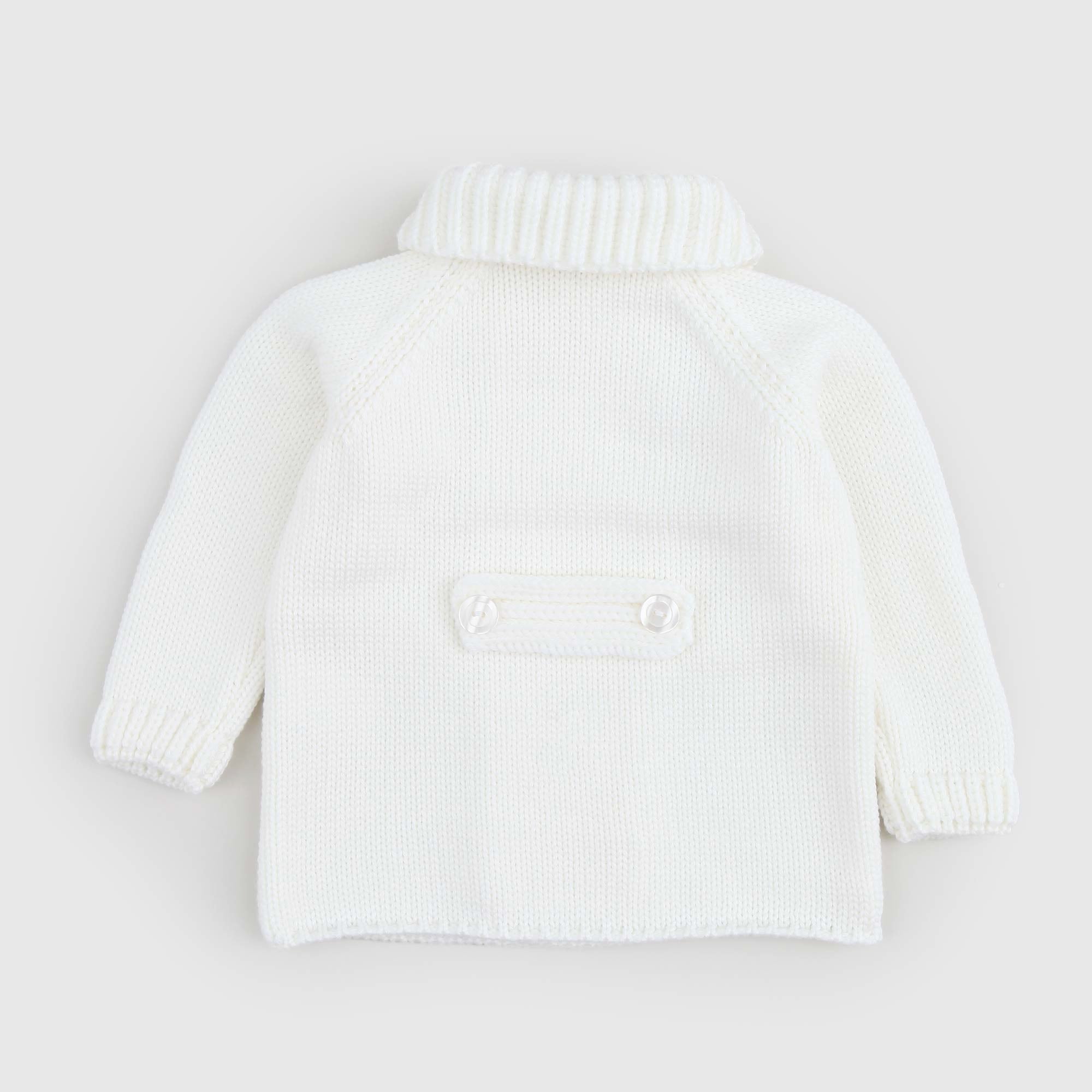 CAPPOTTINO DI LANA BIANCO CALDO BIMBO - annameglio.com abbigliamento moda