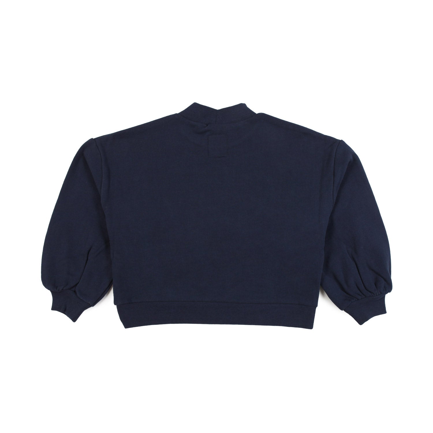 FELPA OVER BLU CON PAILLETTES VERDE FLUO - annameglio.com abbigliamento moda