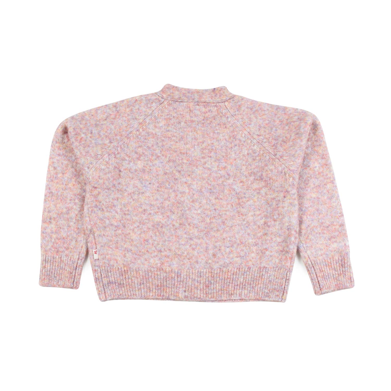 CARDIGAN JOICE ROSA MELANGE BAMBINA E TEENAGER - annameglio.com abbigliamento moda