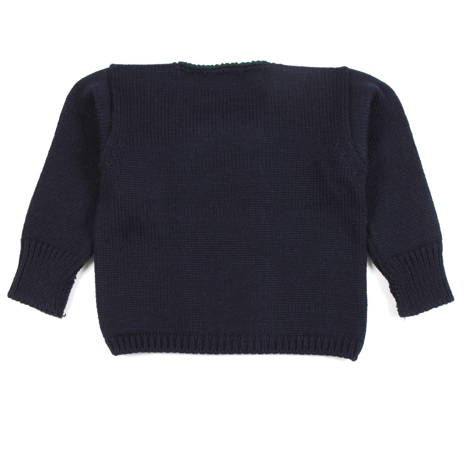 CARDIGAN DOPPIOPETTO BLU NAVY BIMBO - annameglio.com abbigliamento moda