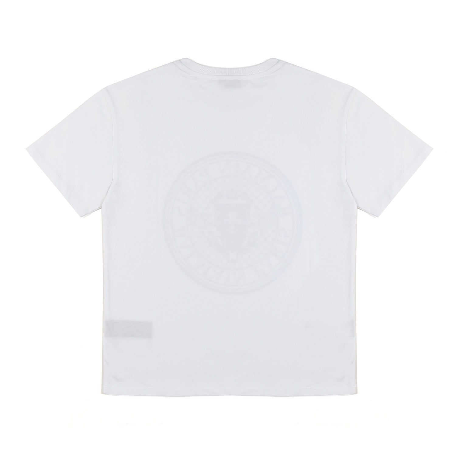 T-SHIRT BIANCA CON MAXI LOGO GLITTER MULTICOLOR - annameglio.com abbigliamento moda