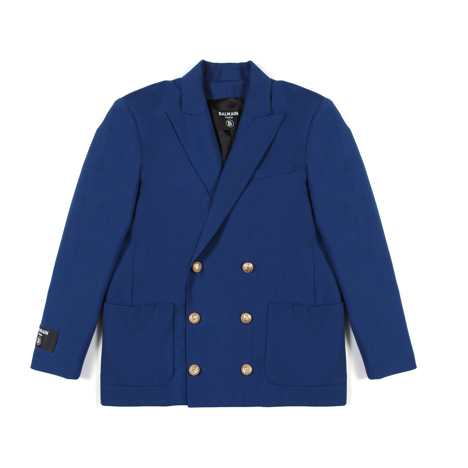 BLAZER BLU CON BOTTONI ORO BAMBINA E TEENAGER - annameglio.com abbigliamento moda