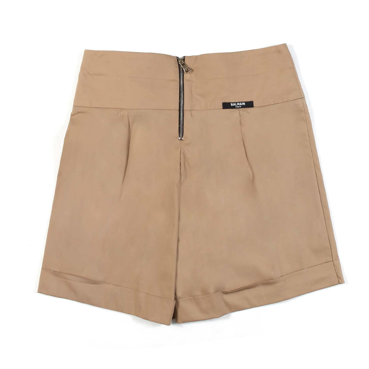 Shorts beige con pieghe bambina e teen - annameglio.com abbigliamento moda