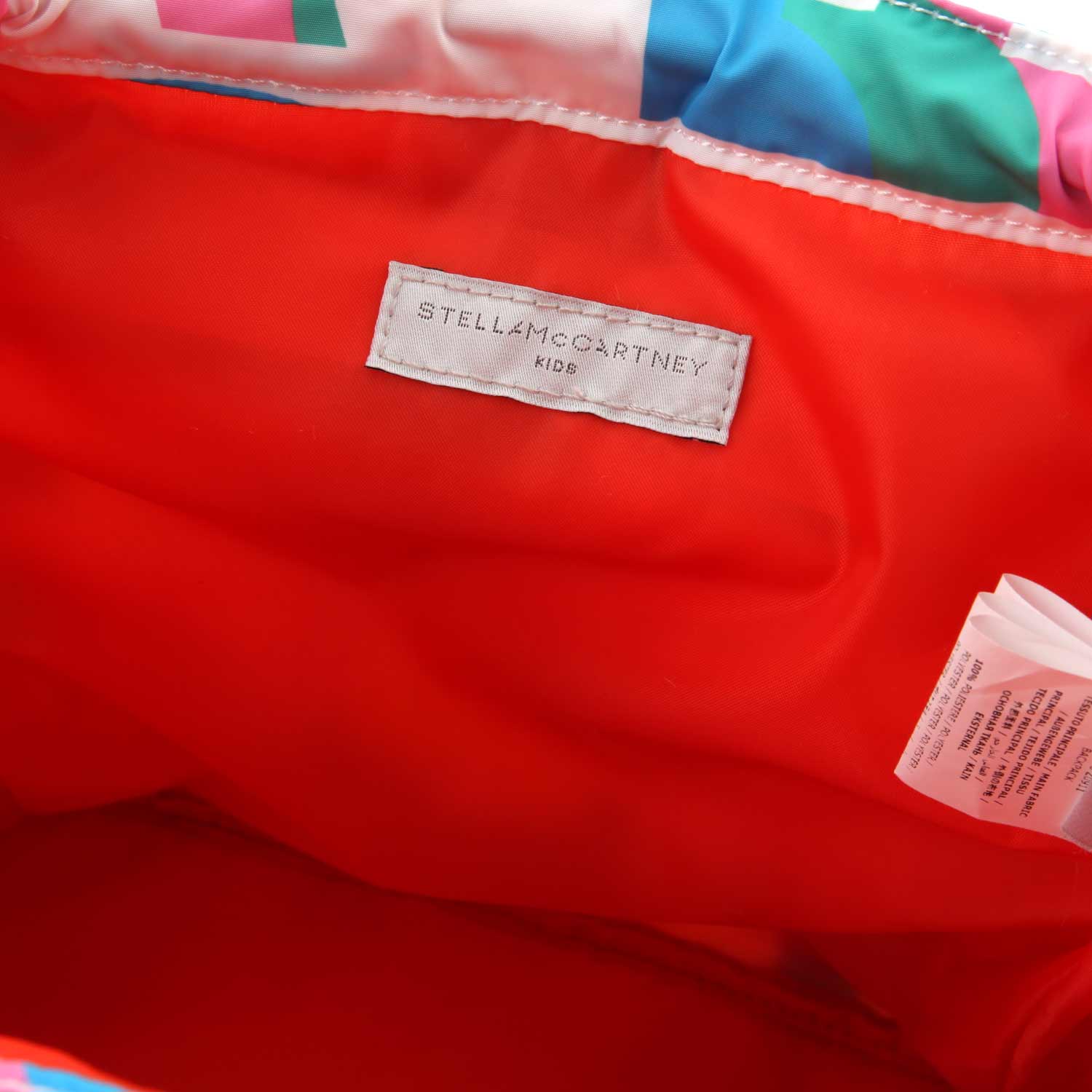 ZAINO POP BIANCO E MULTICOLOR BAMBINA E TEENAGER - annameglio.com abbigliamento moda