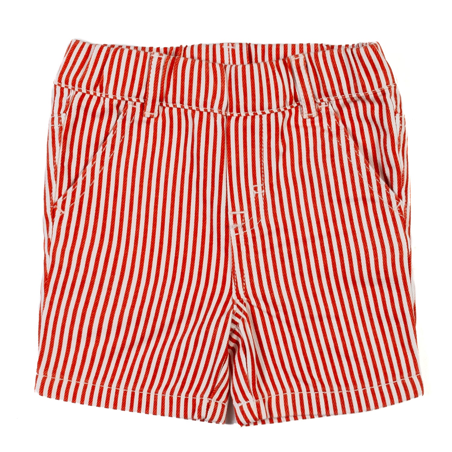 BERMUDA ROSSO E BIANCO A RIGHE BIMBO - annameglio.com abbigliamento moda