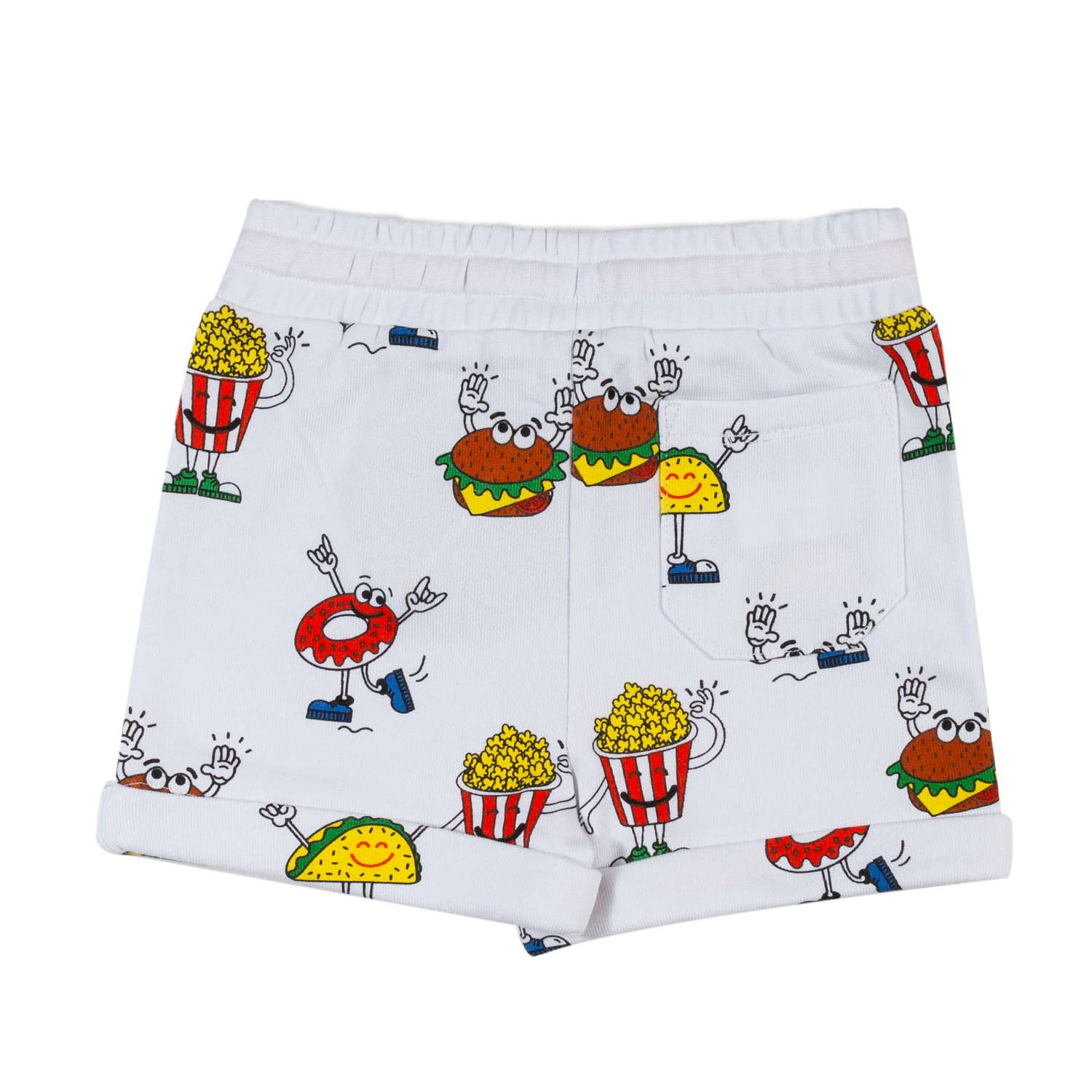 SHORTS fast food all-over - annameglio.com abbigliamento moda