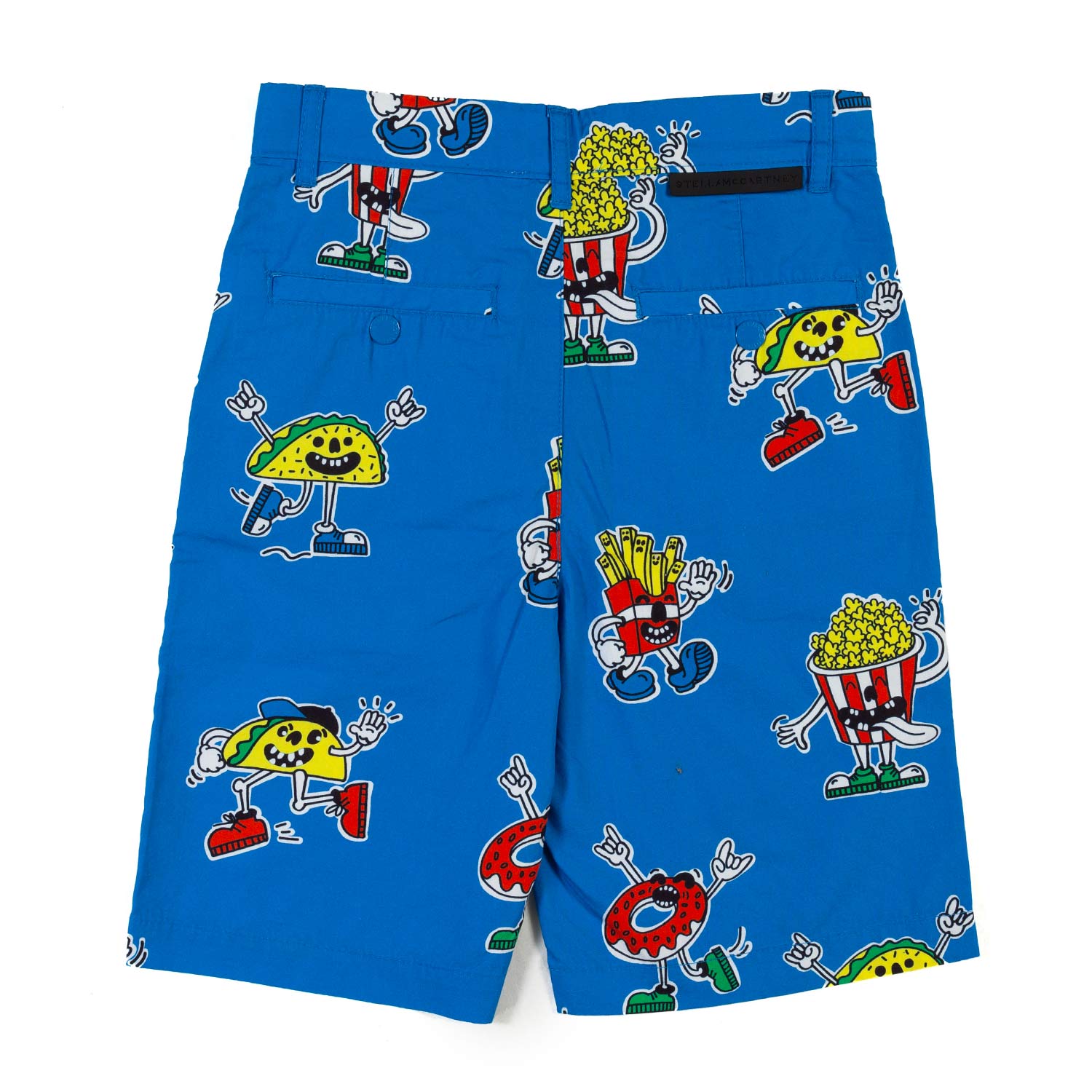 BERMUDA AZZURRO E MULTICOLOR BAMBINO - annameglio.com abbigliamento moda