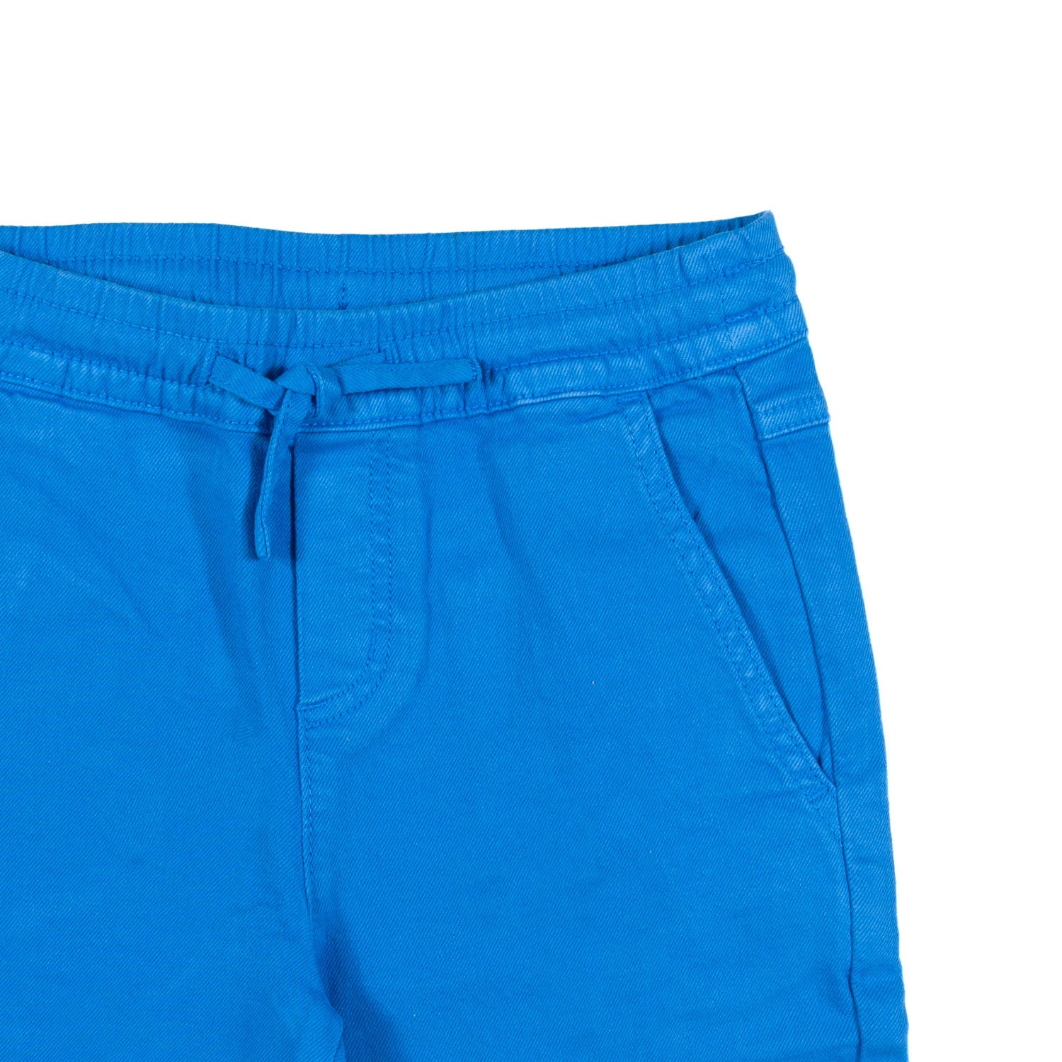 Bermuda cotone blu indaco - annameglio.com abbigliamento moda