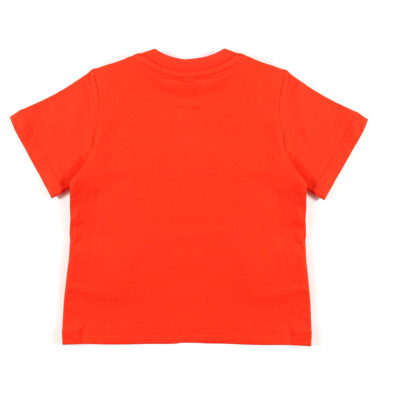 T-SHIRT ARANCIONE CON STAMPA TACO BIMBA E BIMBO - annameglio.com abbigliamento moda