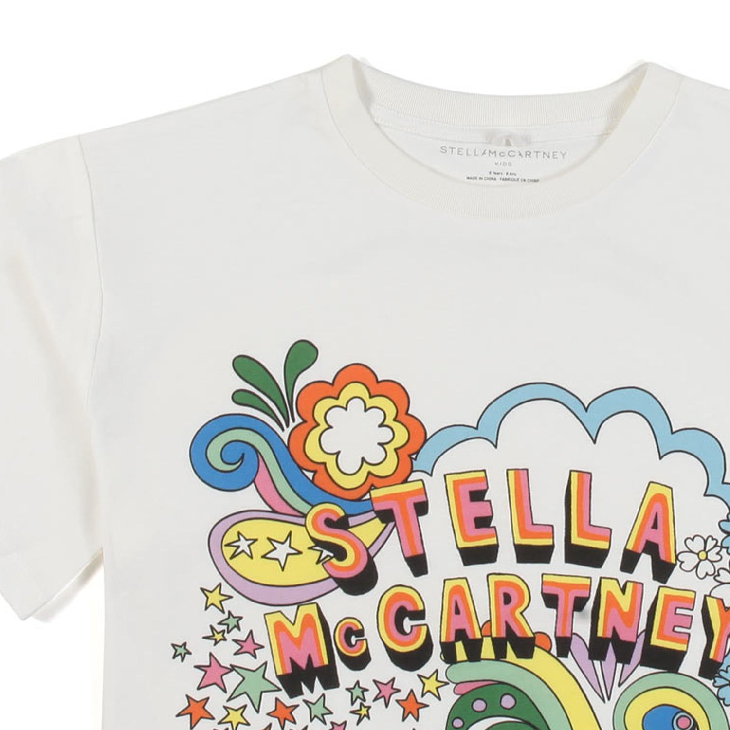 T-SHIRT CROPPED BIANCA E MULTICOLOR BAMBINA E TEEN - annameglio.com abbigliamento moda