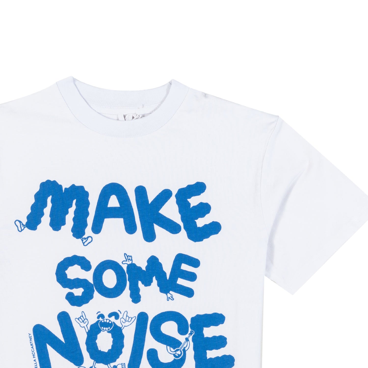 T-SHIRT bianca Make some noise - annameglio.com abbigliamento moda