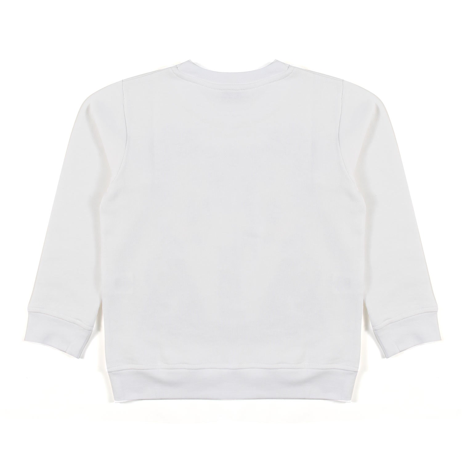 FELPA BIANCA E MULTICOLOR BAMBINA E BAMBINO - annameglio.com abbigliamento moda