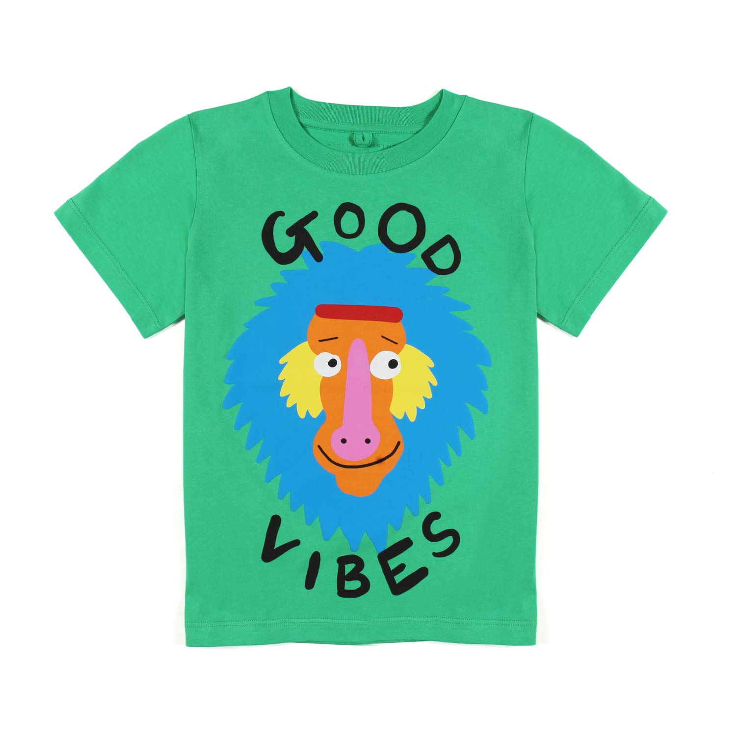 T-SHIRT GOOD VIBES VERDE BAMBINA E BAMBINO - annameglio.com abbigliamento moda