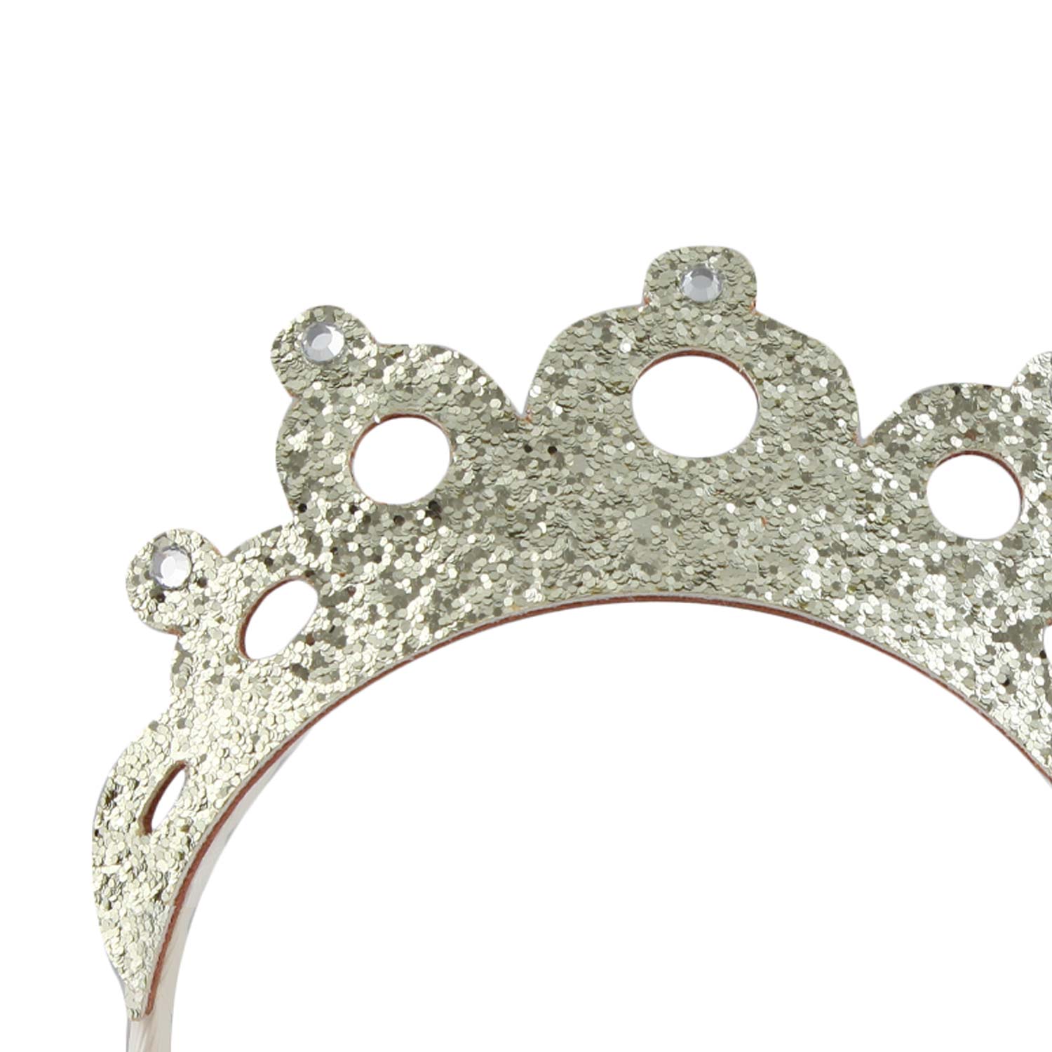 CERCHIETTO QUEEN ORO CHIARO E PANNA BAMBINA - annameglio.com abbigliamento moda