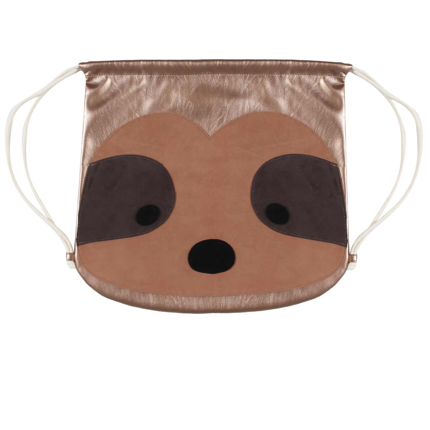 ZAINETTO PROCIONE MARRONE E BRONZO BAMBINA - annameglio.com abbigliamento moda