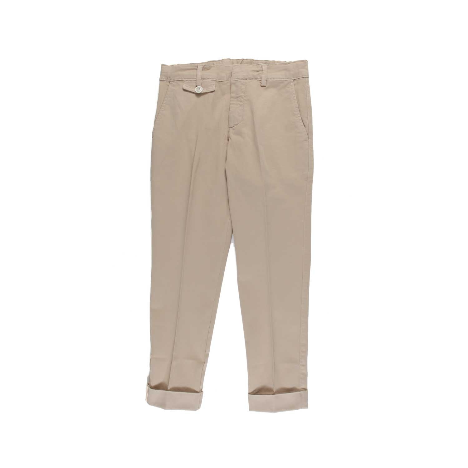 PANTALONE CHINO BEIGE SABBIA BAMBINO E RAGAZZO - annameglio.com abbigliamento moda