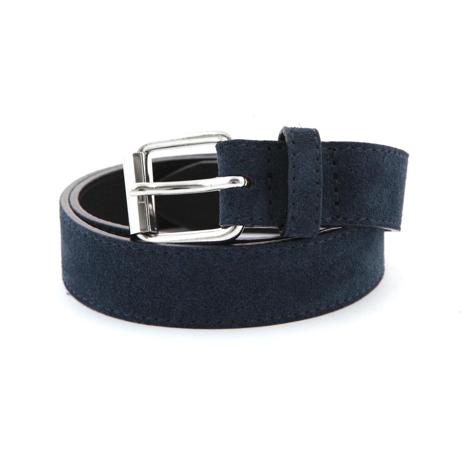 CINTURA SUEDE BLU POLVERE BAMBINO - annameglio.com abbigliamento moda