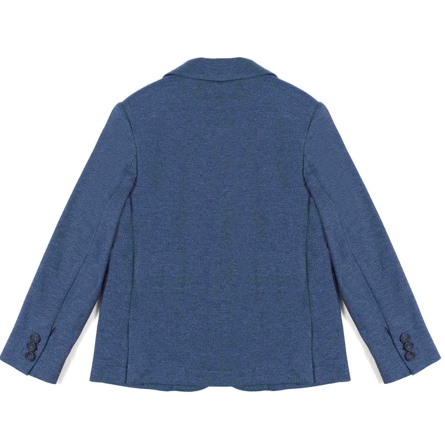 GIACCA COTONE BLU POLVERE BAMBINO E TEENAGER - annameglio.com abbigliamento moda