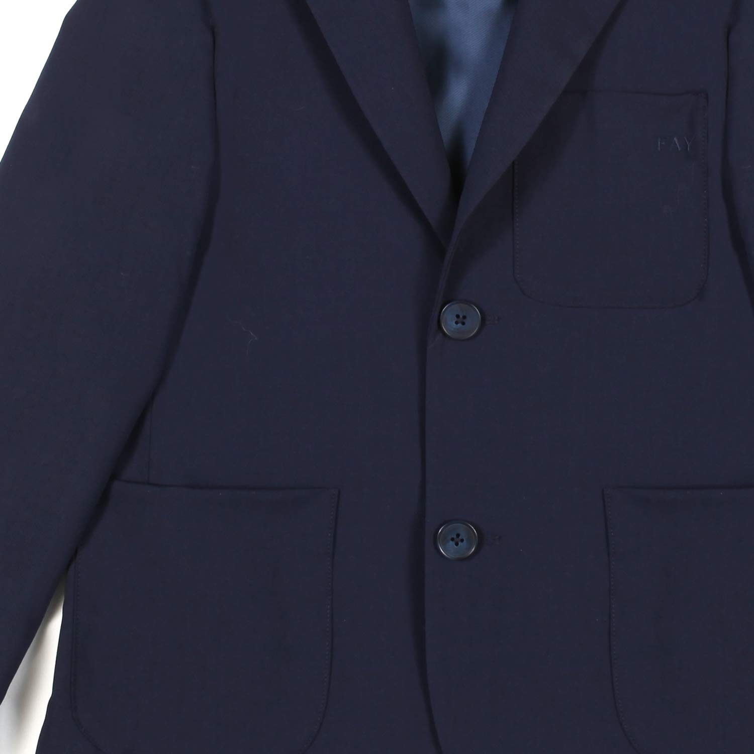 GIACCA FRESCOLANA BLU NOTTE BAMBINO E TEENAGER - annameglio.com abbigliamento moda