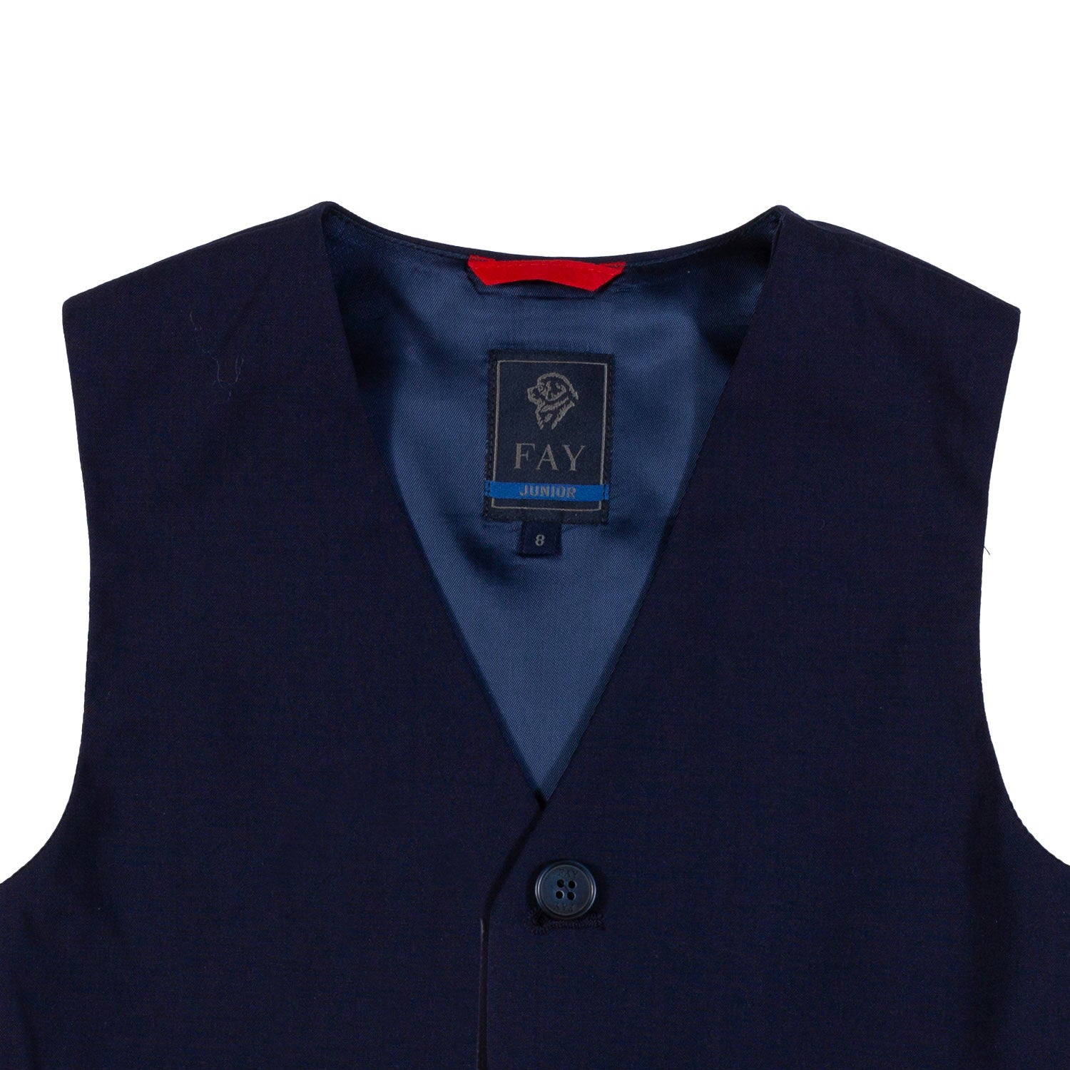GILET BLU SCURO FRESCOLANA BAMBINO E TEENAGER - annameglio.com abbigliamento moda