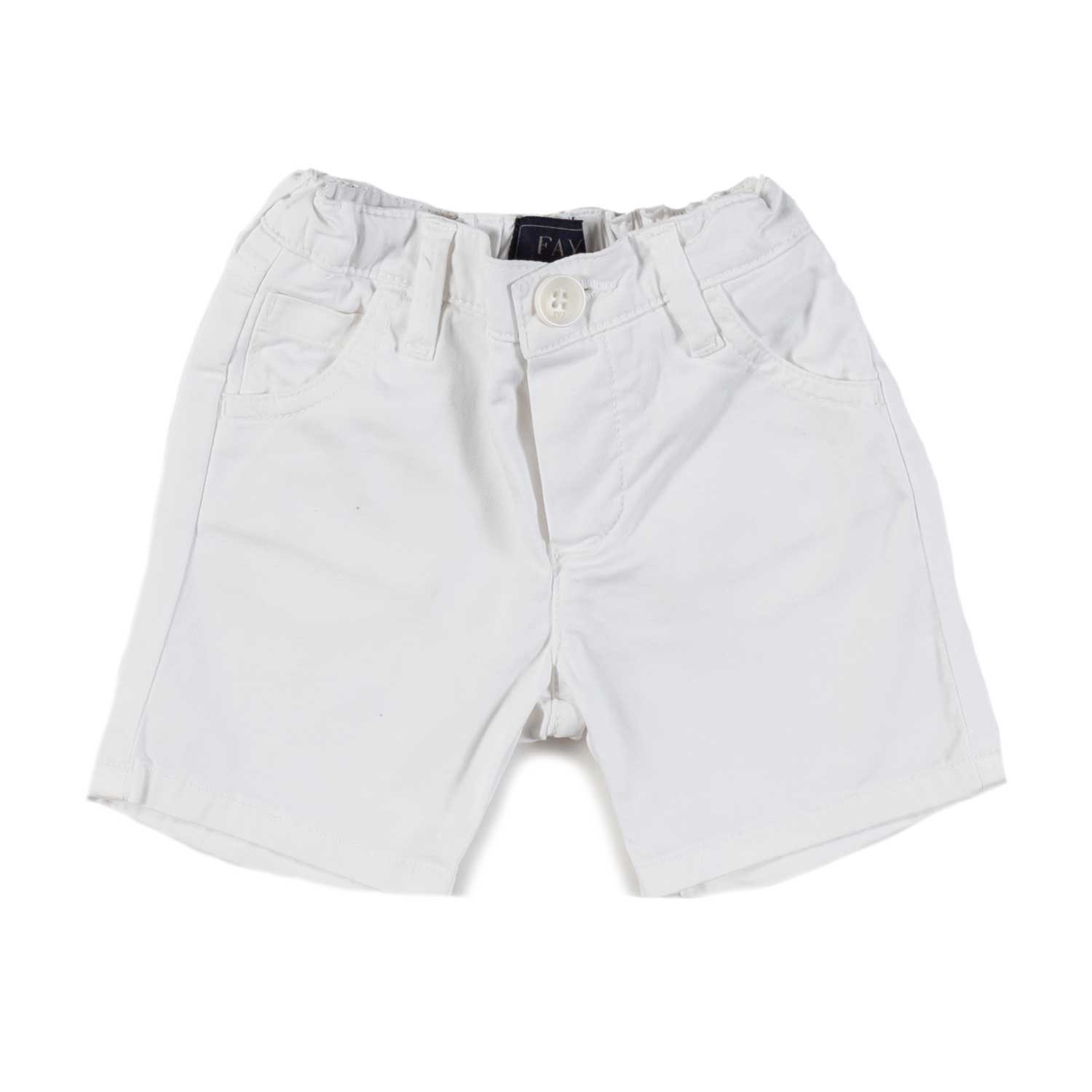 BERMUDA ELEGANTE BIANCO BIMBO E NEONATO - annameglio.com abbigliamento moda