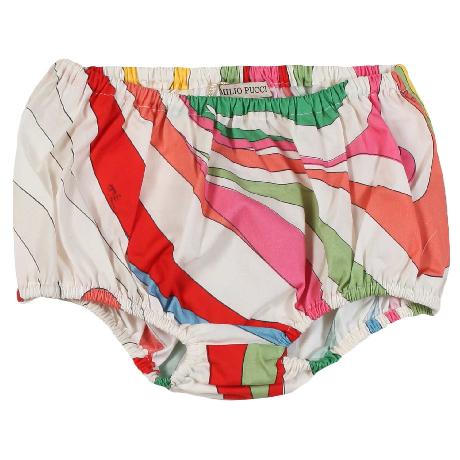 CULOTTE BIANCA E MULTICOLOR NEONATA - annameglio.com abbigliamento moda