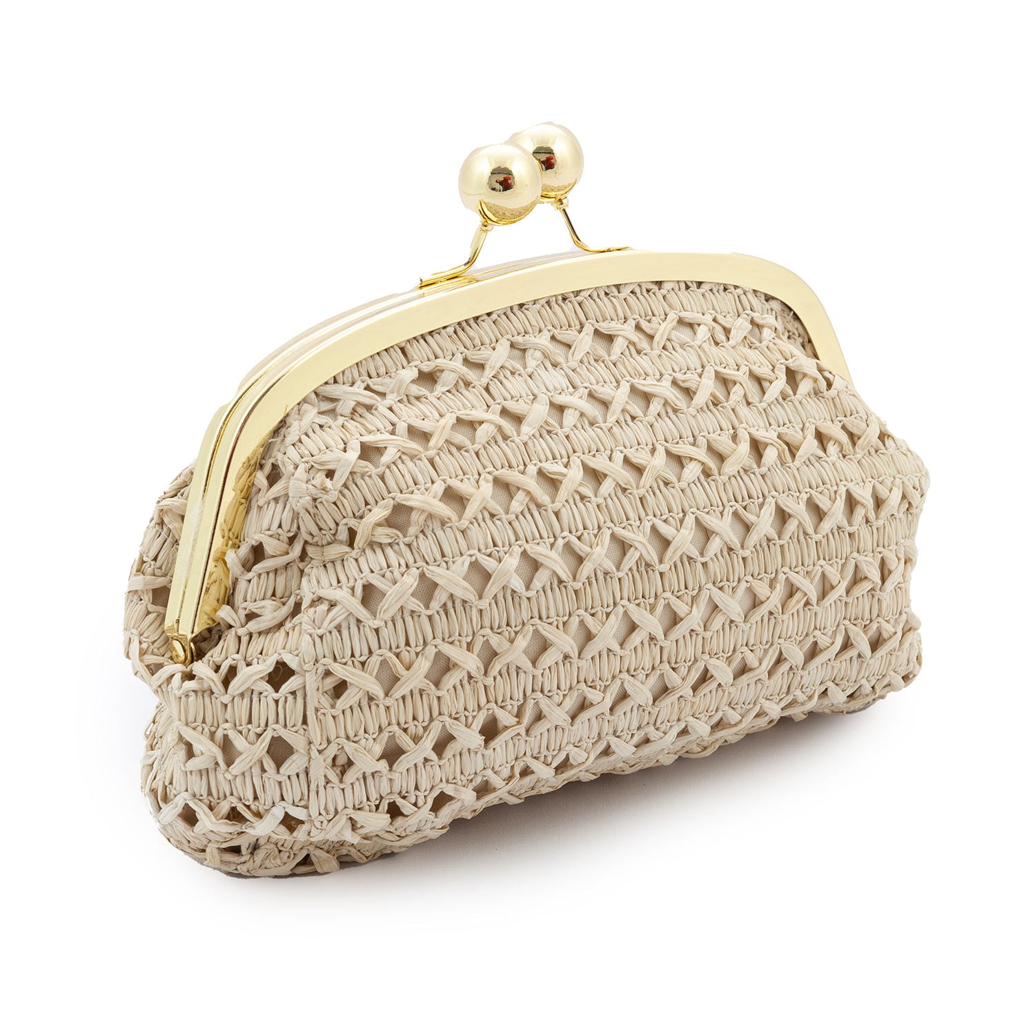 POCHETTE SWEET NATURALE E ORO BAMBINA E TEENAGER - annameglio.com abbigliamento moda