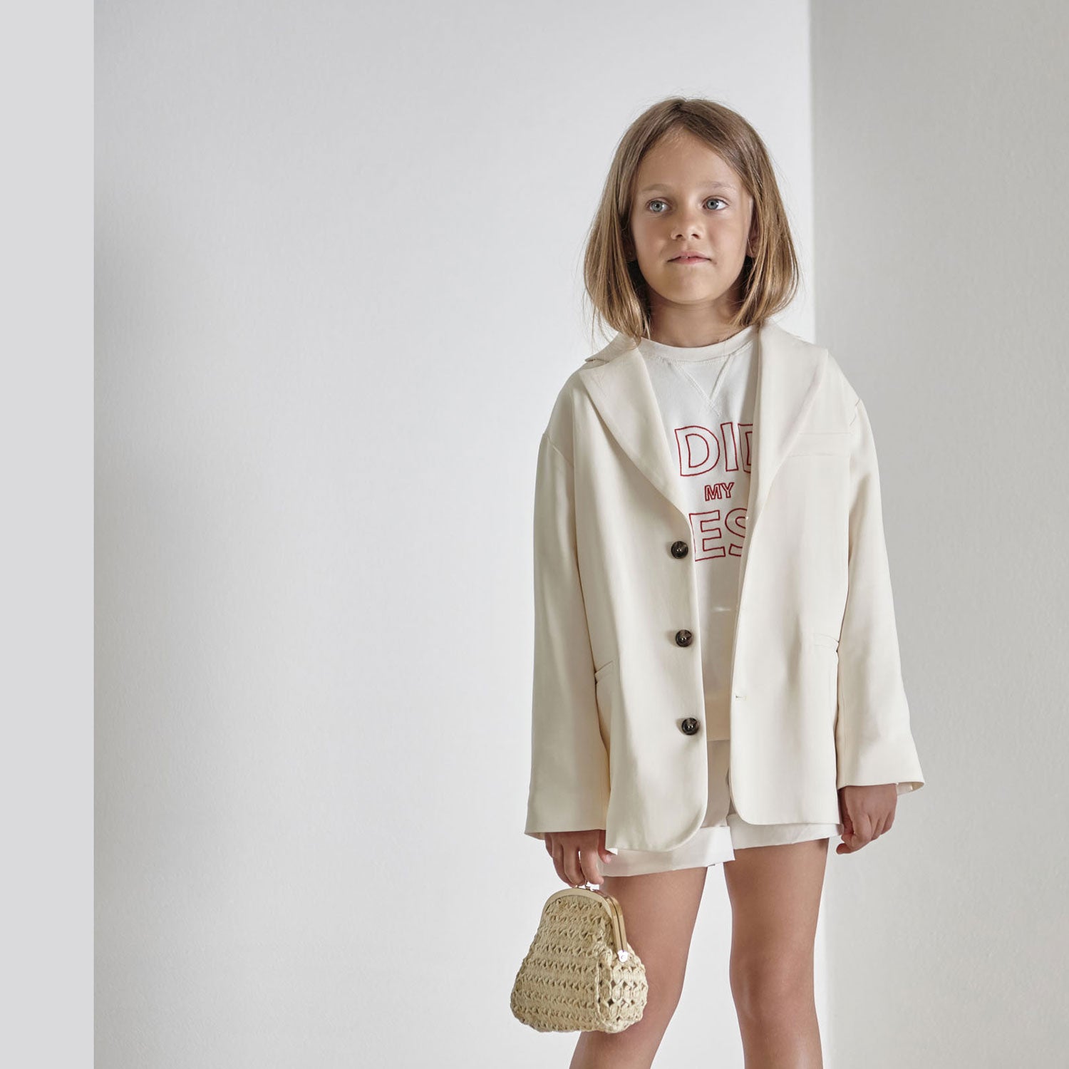 Giacca girasole panna unisex over - annameglio.com abbigliamento moda