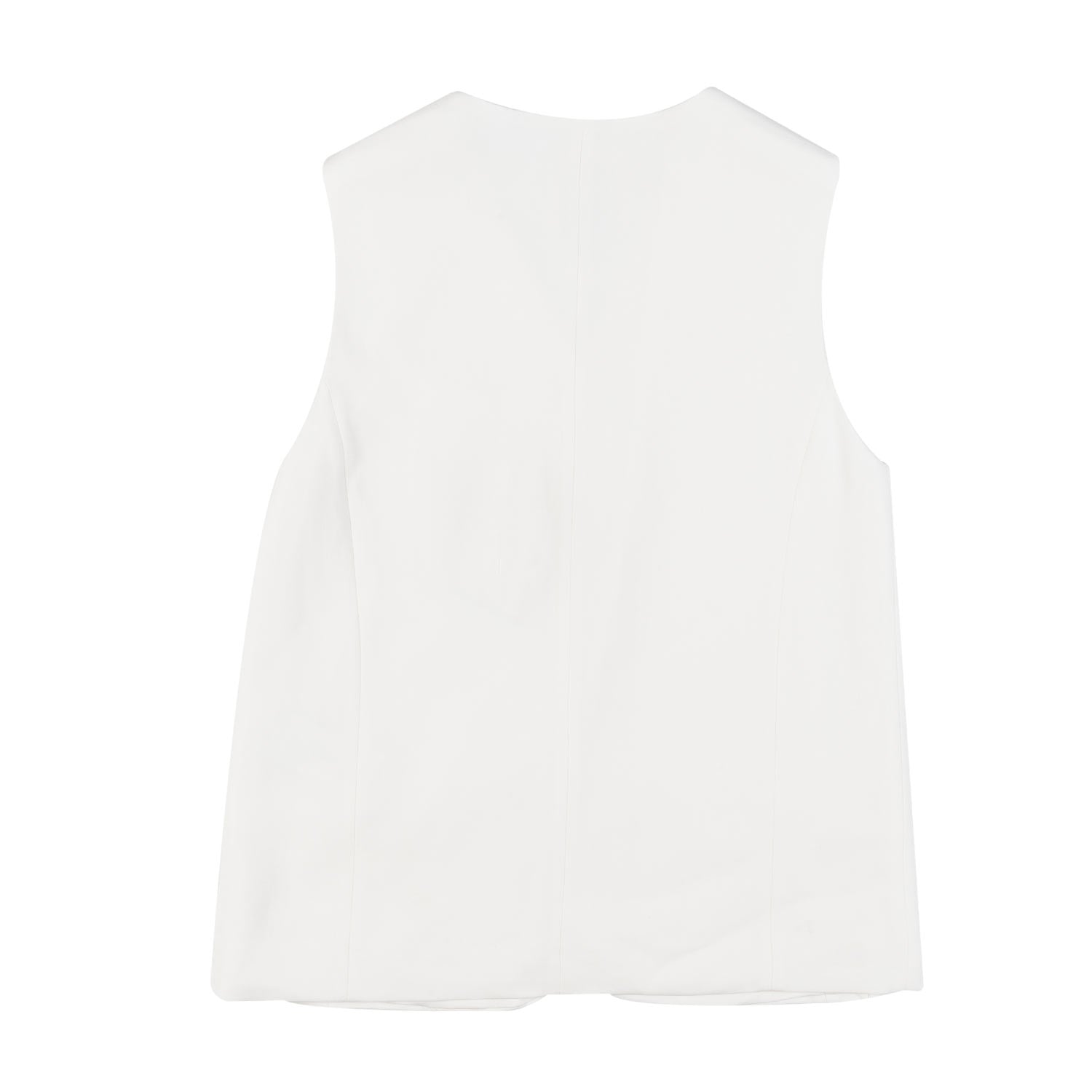 GILET GIACINTO BIANCO PANNA BAMBINA E TEENAGER - annameglio.com abbigliamento moda