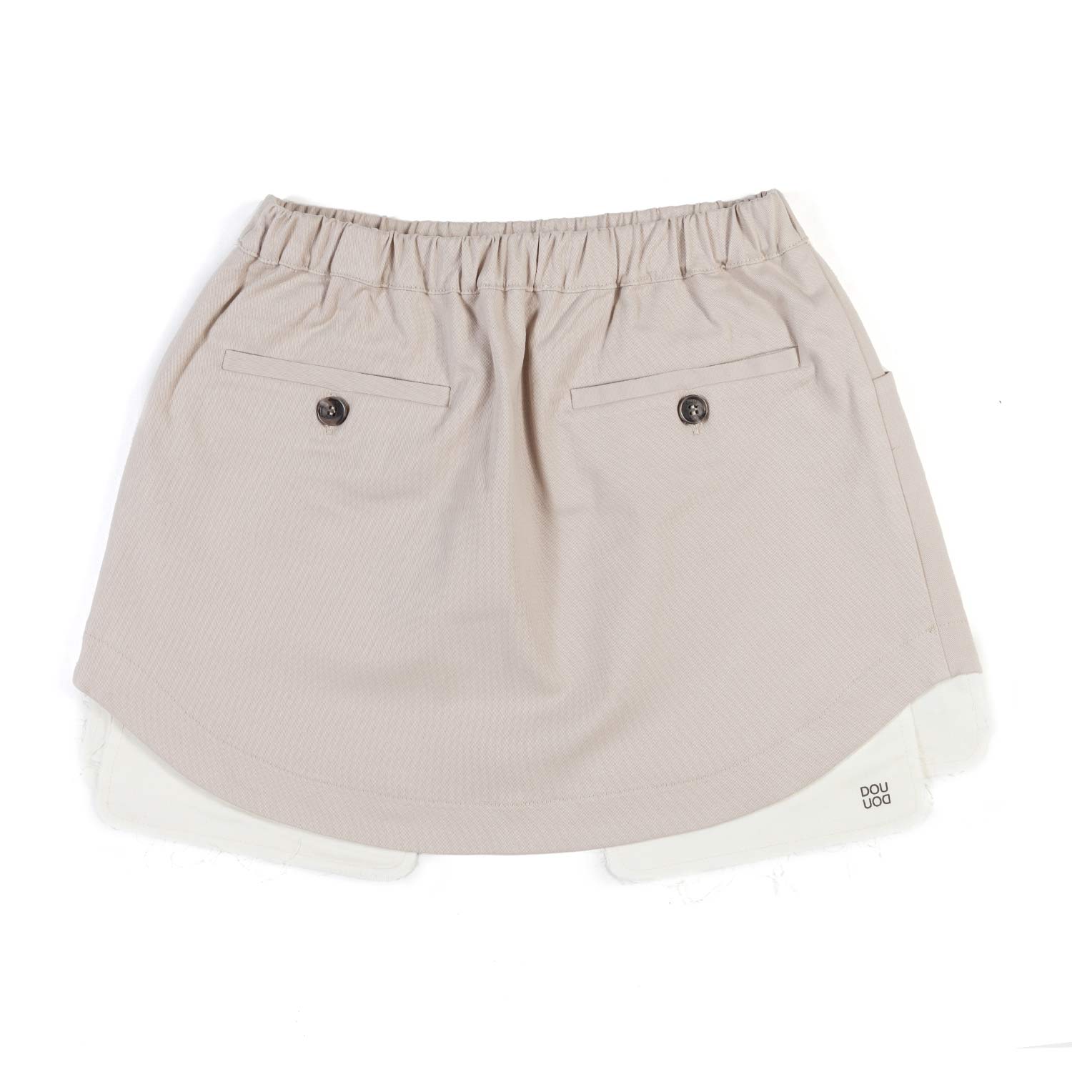 MINIGONNA BEIGE E BIANCA BAMBINA E TEEN - annameglio.com abbigliamento moda