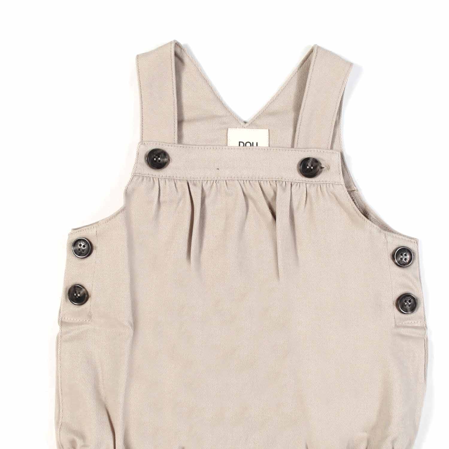 PAGLIACCETTO SALOPETTE UNISEX TORTORA - annameglio.com abbigliamento moda