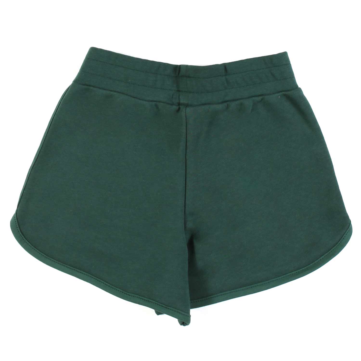 SHORTS VERDI CON STELLA ROSA GLITTER BAMBINA - annameglio.com abbigliamento moda