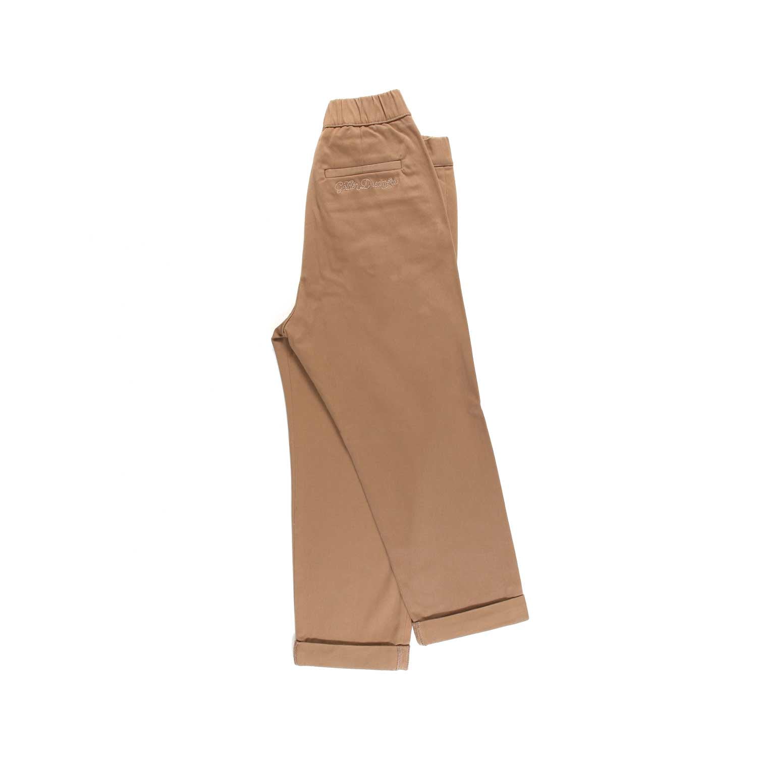 PANTALONE CHINO COLOR CAMMELLO BAMBINO TEEN - annameglio.com abbigliamento moda