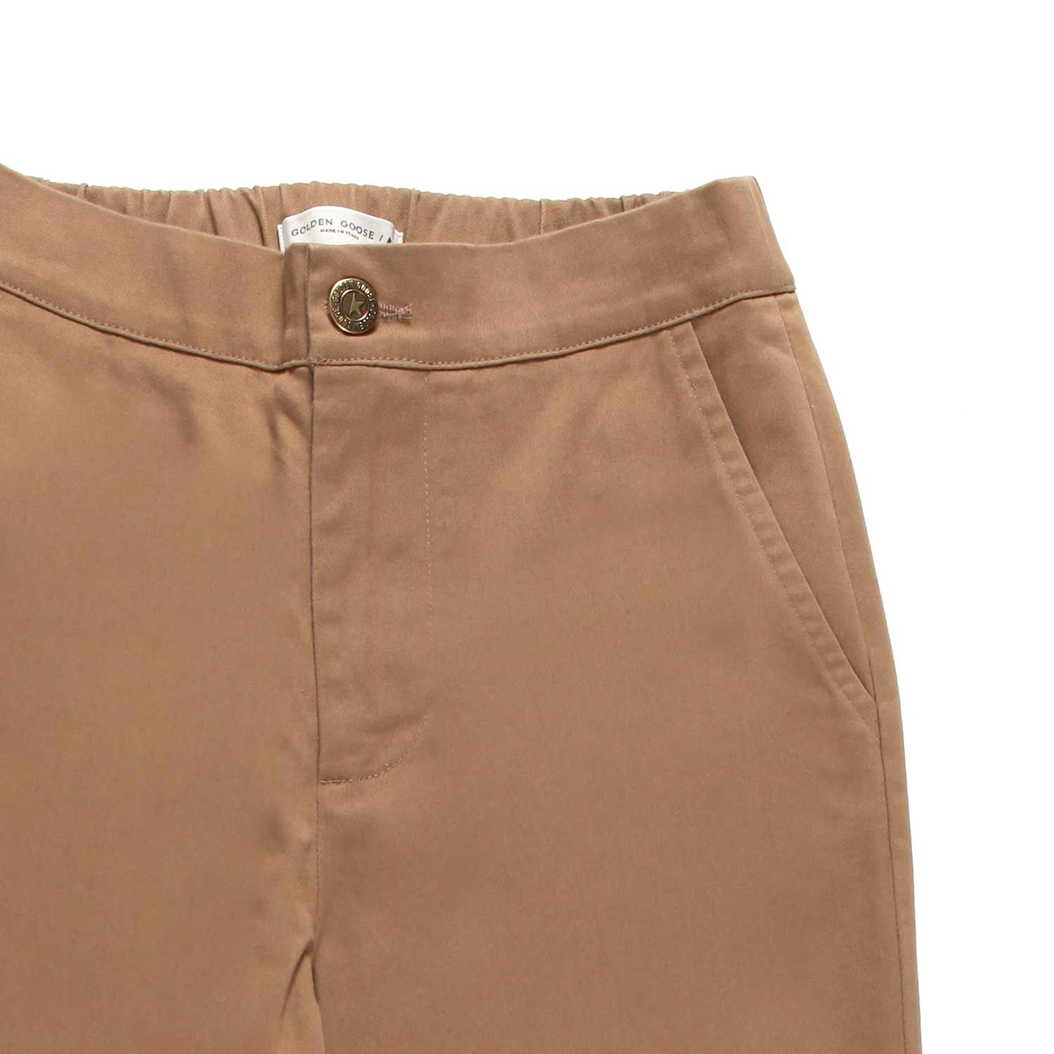 PANTALONE CHINO COLOR CAMMELLO BAMBINO TEEN - annameglio.com abbigliamento moda