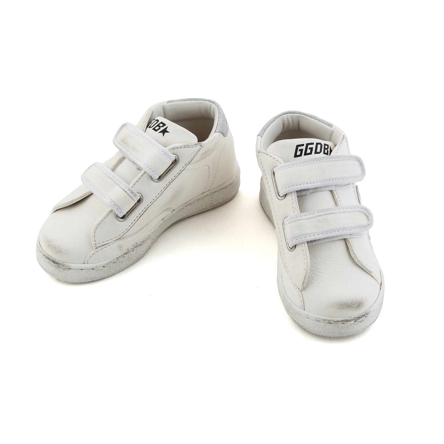 SNEAKER JUNE BIANCA E ARGENTO GLITTER BAMBINA - annameglio.com abbigliamento moda