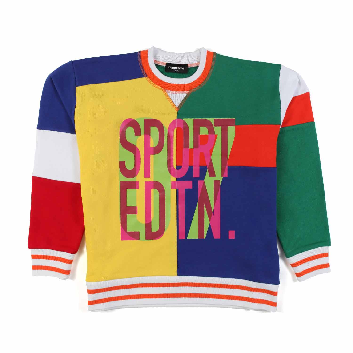 FELPA OVERSIZE MULTICOLOR BAMBINO E TEENAGER - annameglio.com abbigliamento moda