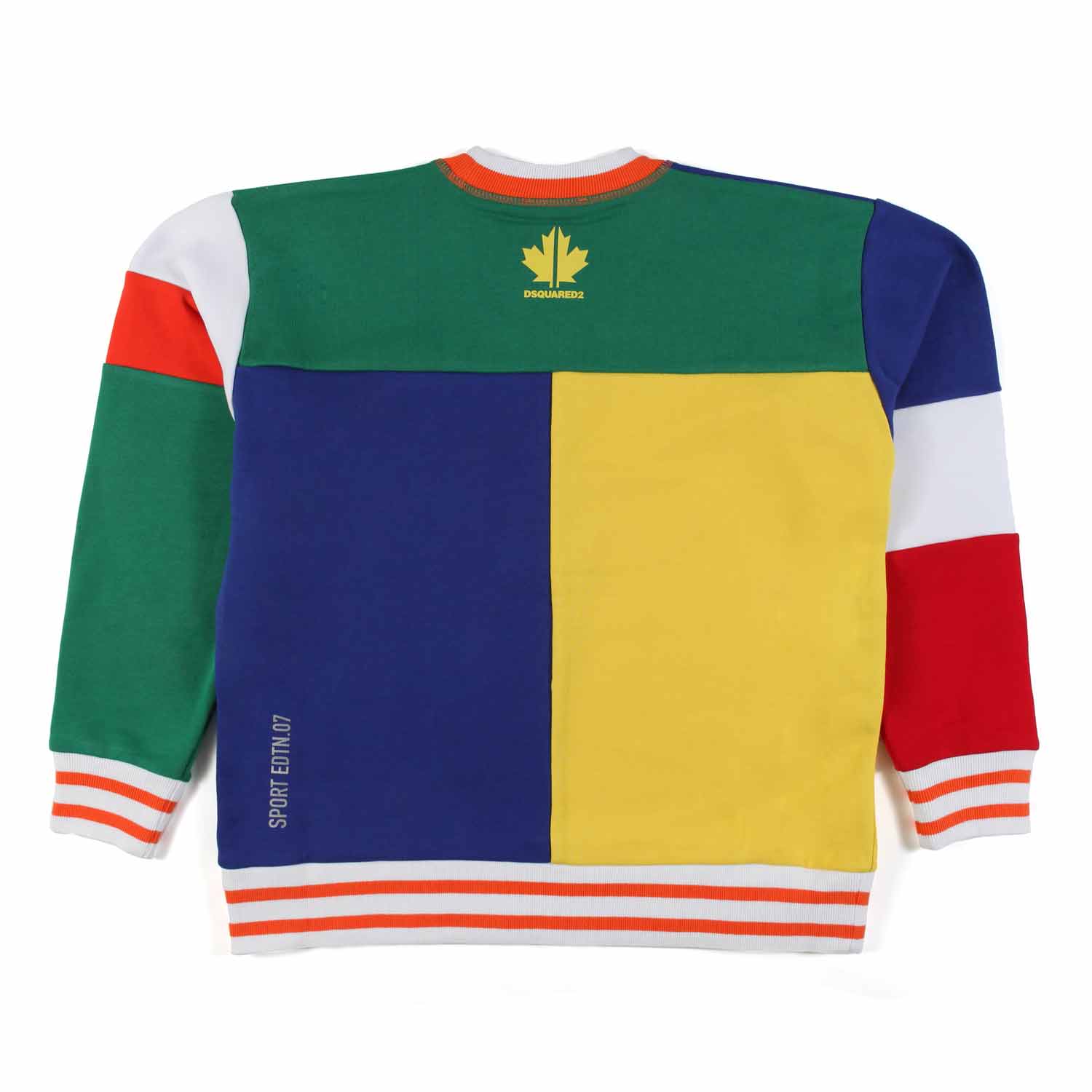 FELPA OVERSIZE MULTICOLOR BAMBINO E TEENAGER - annameglio.com abbigliamento moda