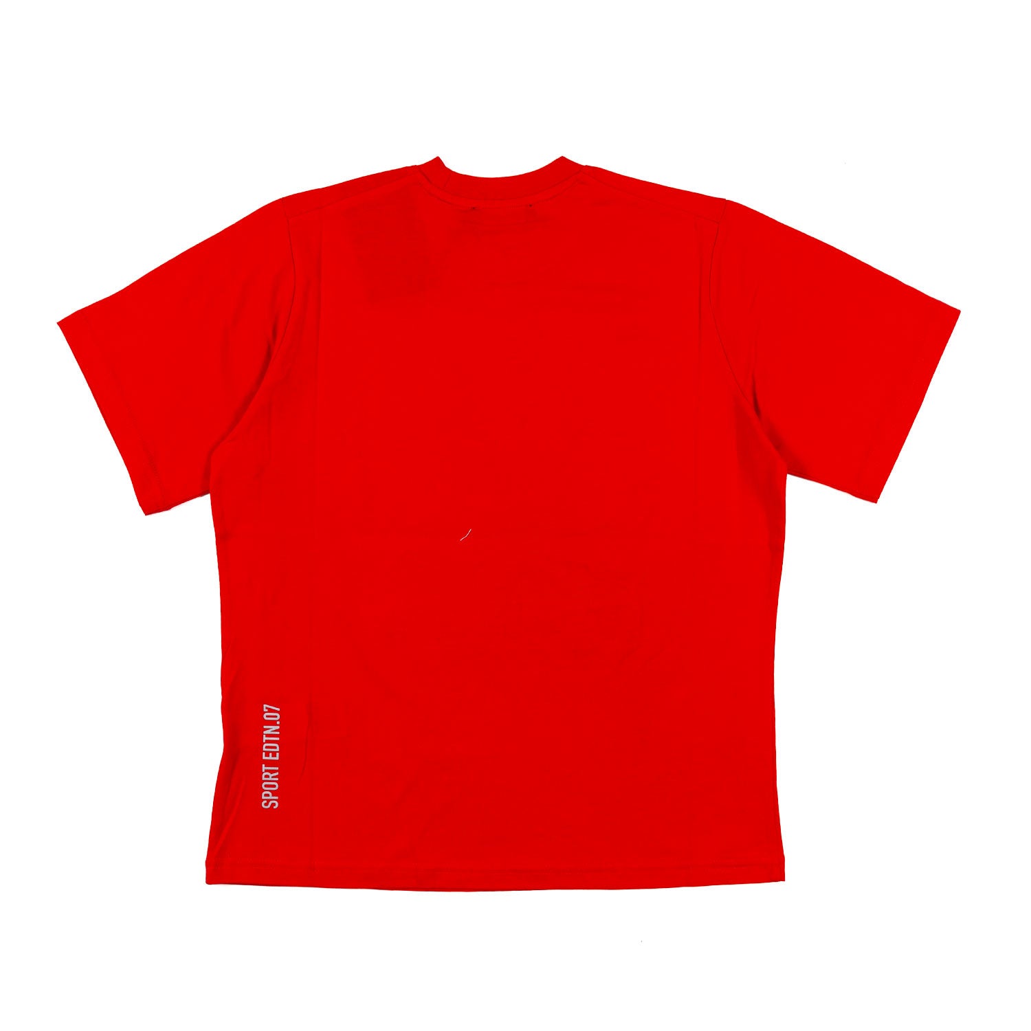 T-SHIRT ROSSA CON LOGO E FOGLIA MAPLE GOFFRATI - annameglio.com abbigliamento moda