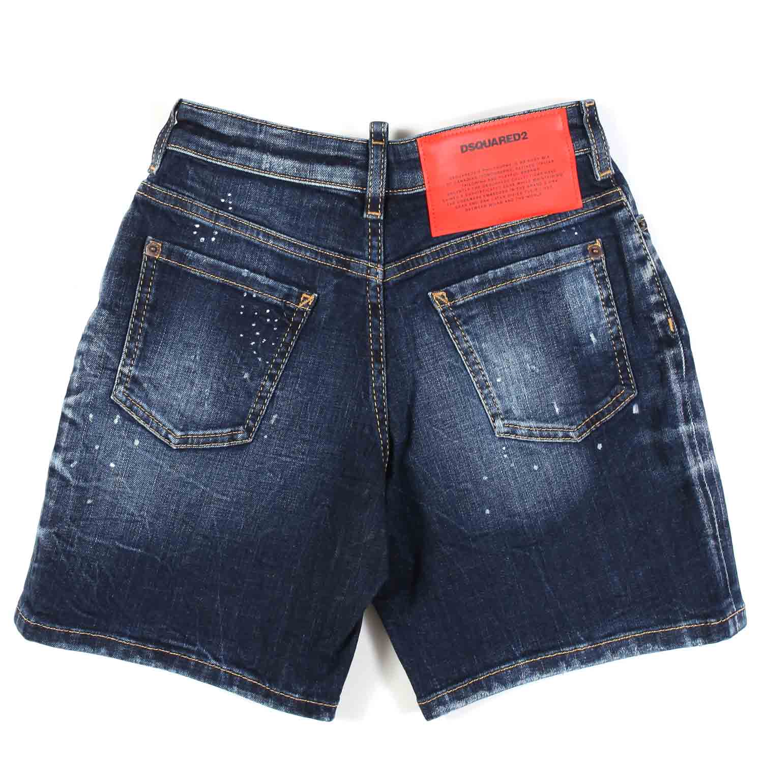 SHORTS DI JEANS BLU SCURO BAMBINO E TEENAGER - annameglio.com abbigliamento moda