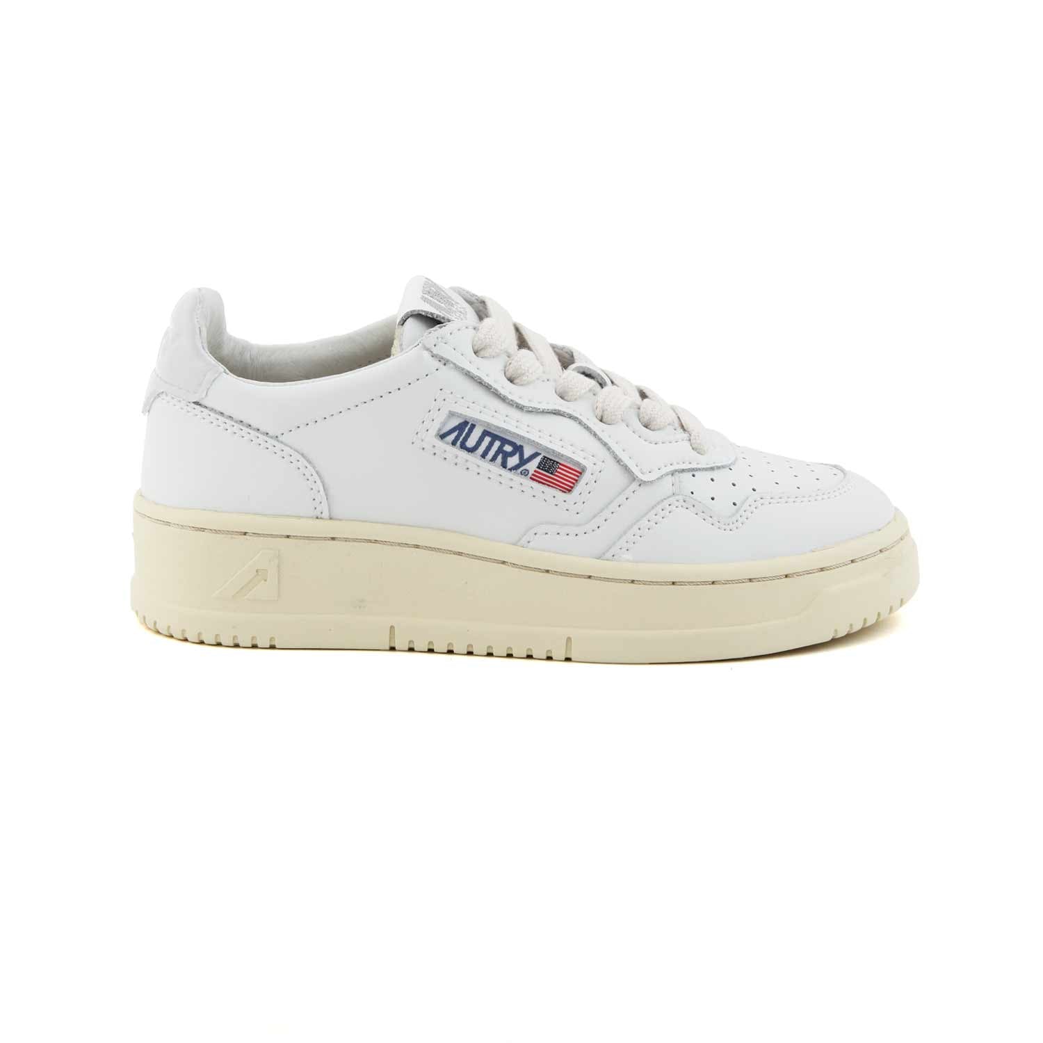 SNEAKER MEDALIST UNISEX BIANCA E OFF WHITE JUNIOR - annameglio.com abbigliamento moda
