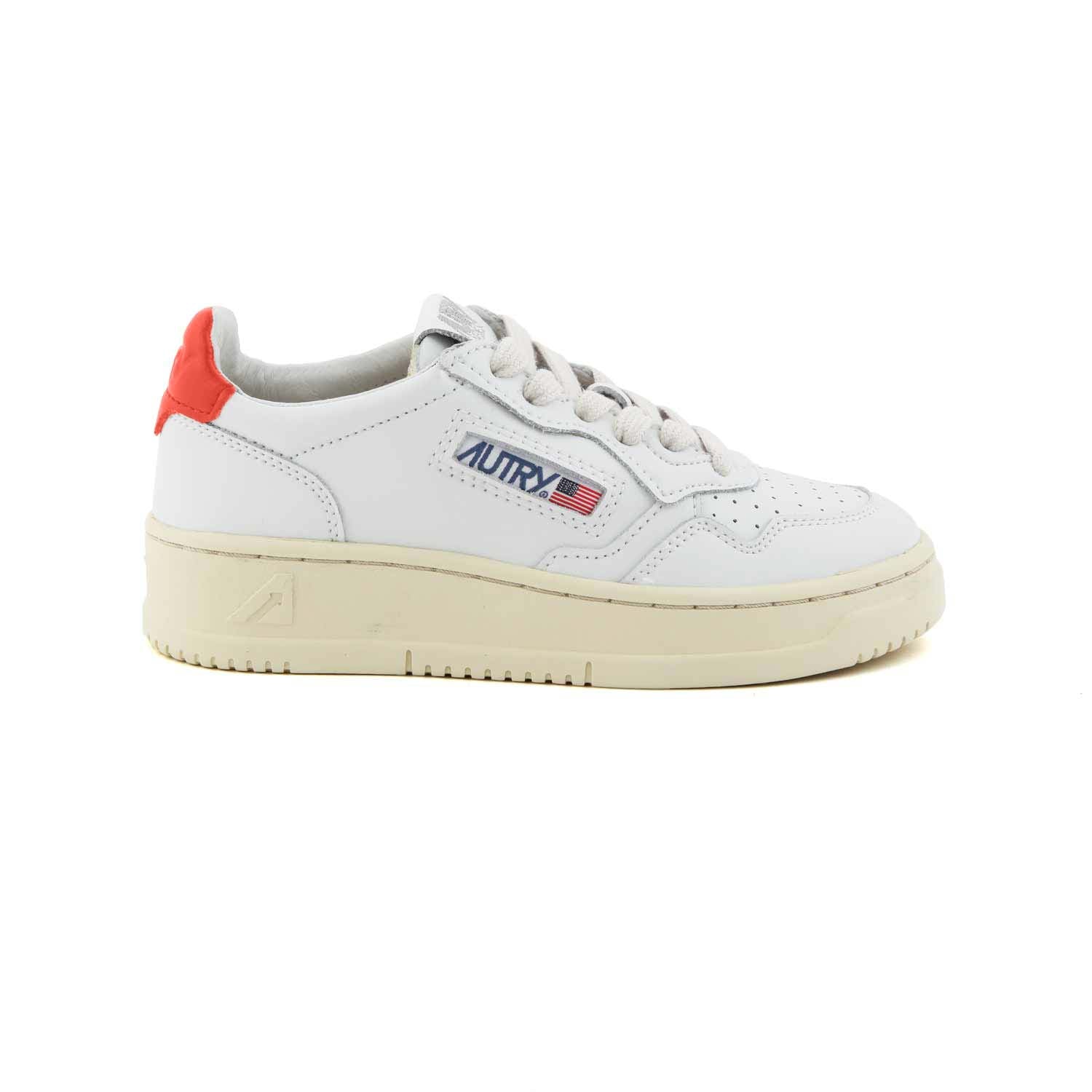 SNEAKER MEDALIST UNISEX BIANCA E ROSSA JUNIOR - annameglio.com abbigliamento moda