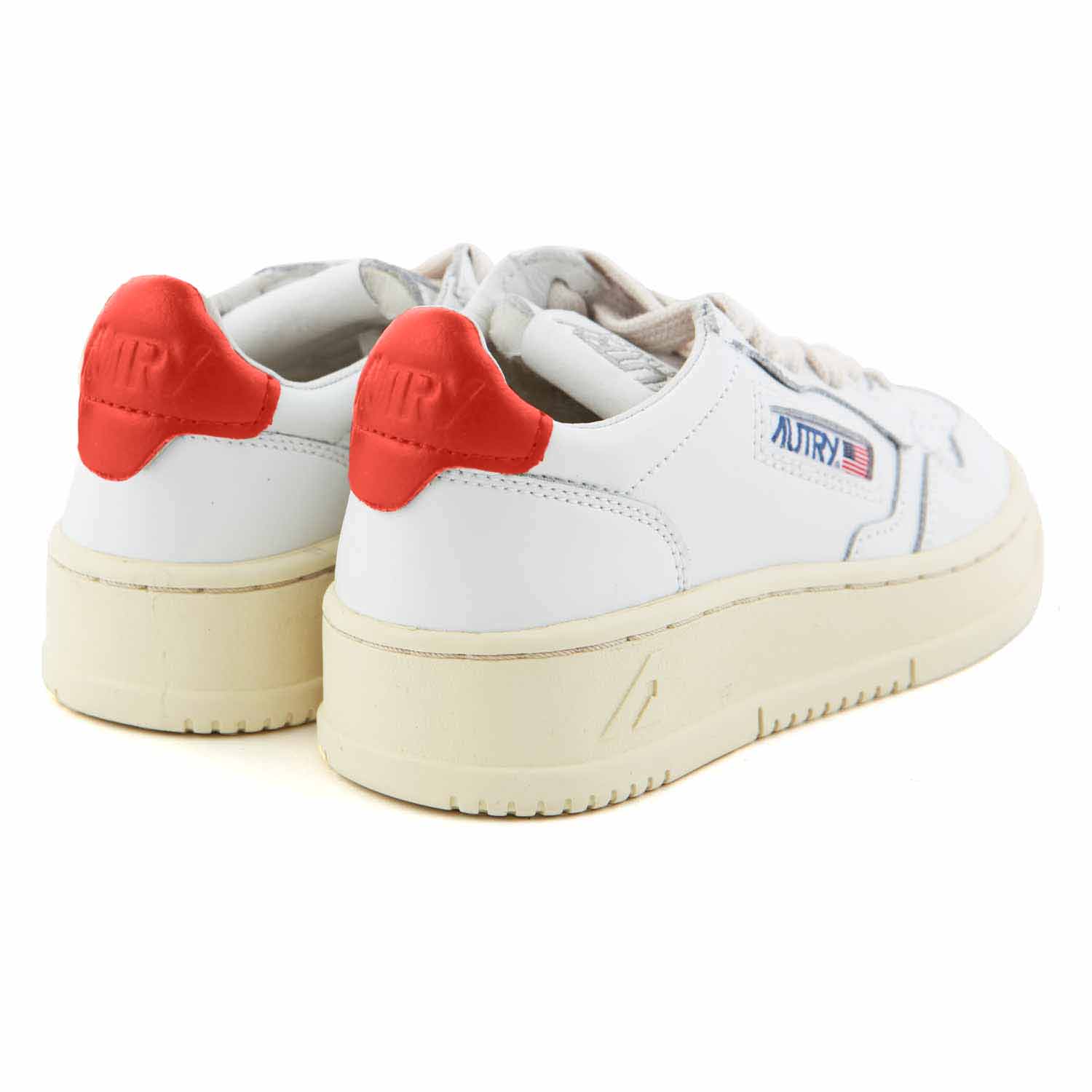 SNEAKER MEDALIST UNISEX BIANCA E ROSSA JUNIOR - annameglio.com abbigliamento moda