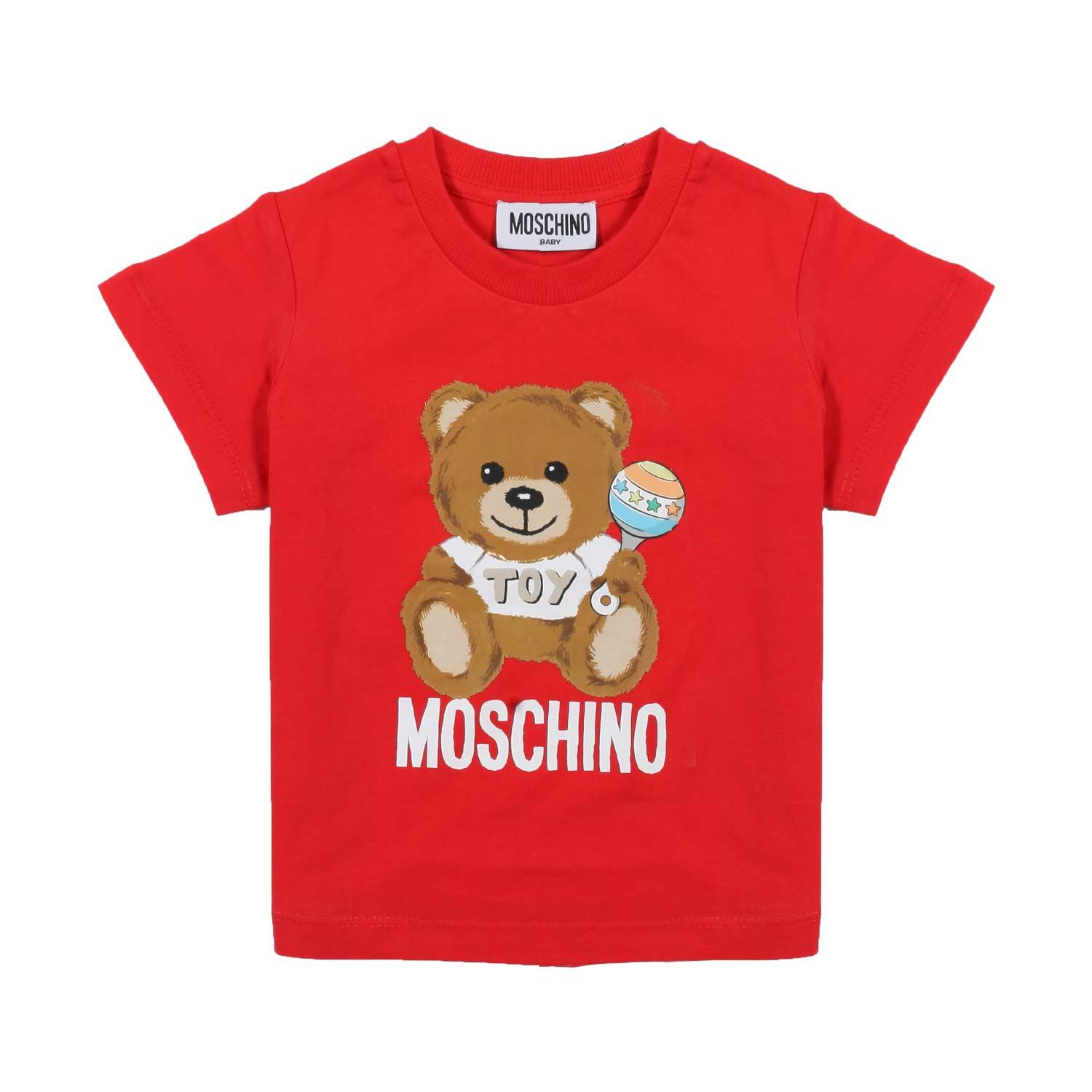 T-SHIRT TEDDY BEAR ROSSA BIMBO E BIMBA - annameglio.com abbigliamento moda