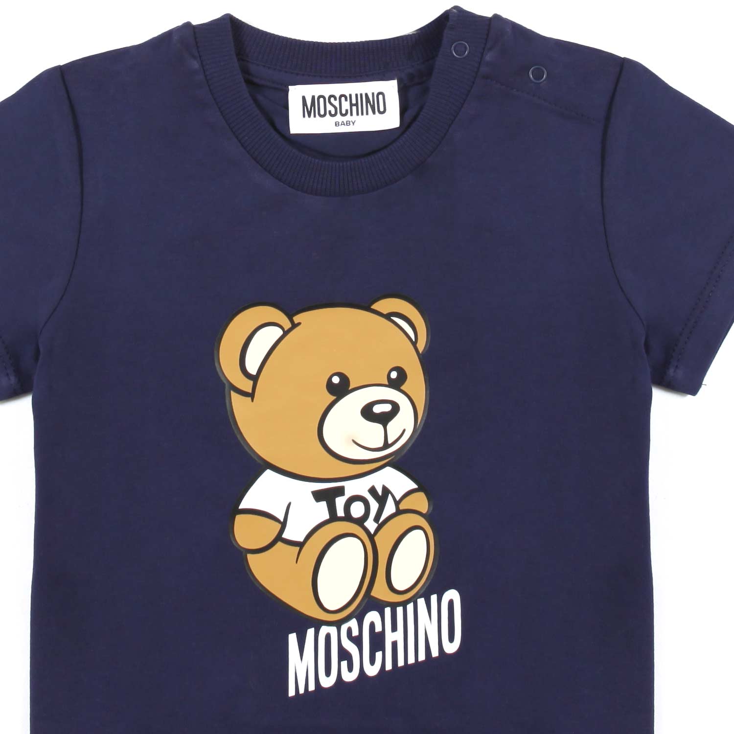 T-SHIRT TEDDY BEAR BLU NAVY BIMBO E BIMBA - annameglio.com abbigliamento moda