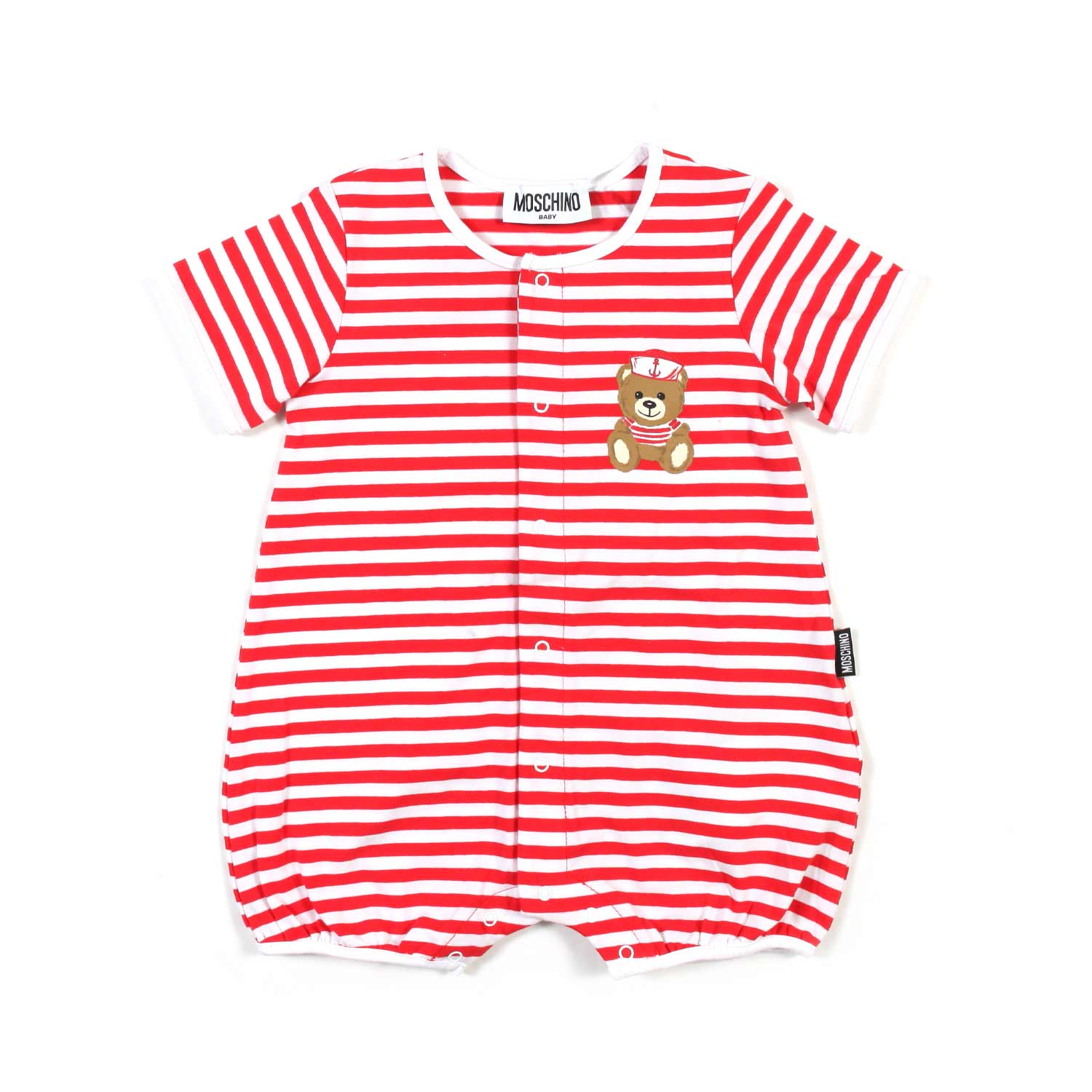 SET REGALO PAGLIACCETTO BIANCO E ROSSO A RIGHE - annameglio.com abbigliamento moda