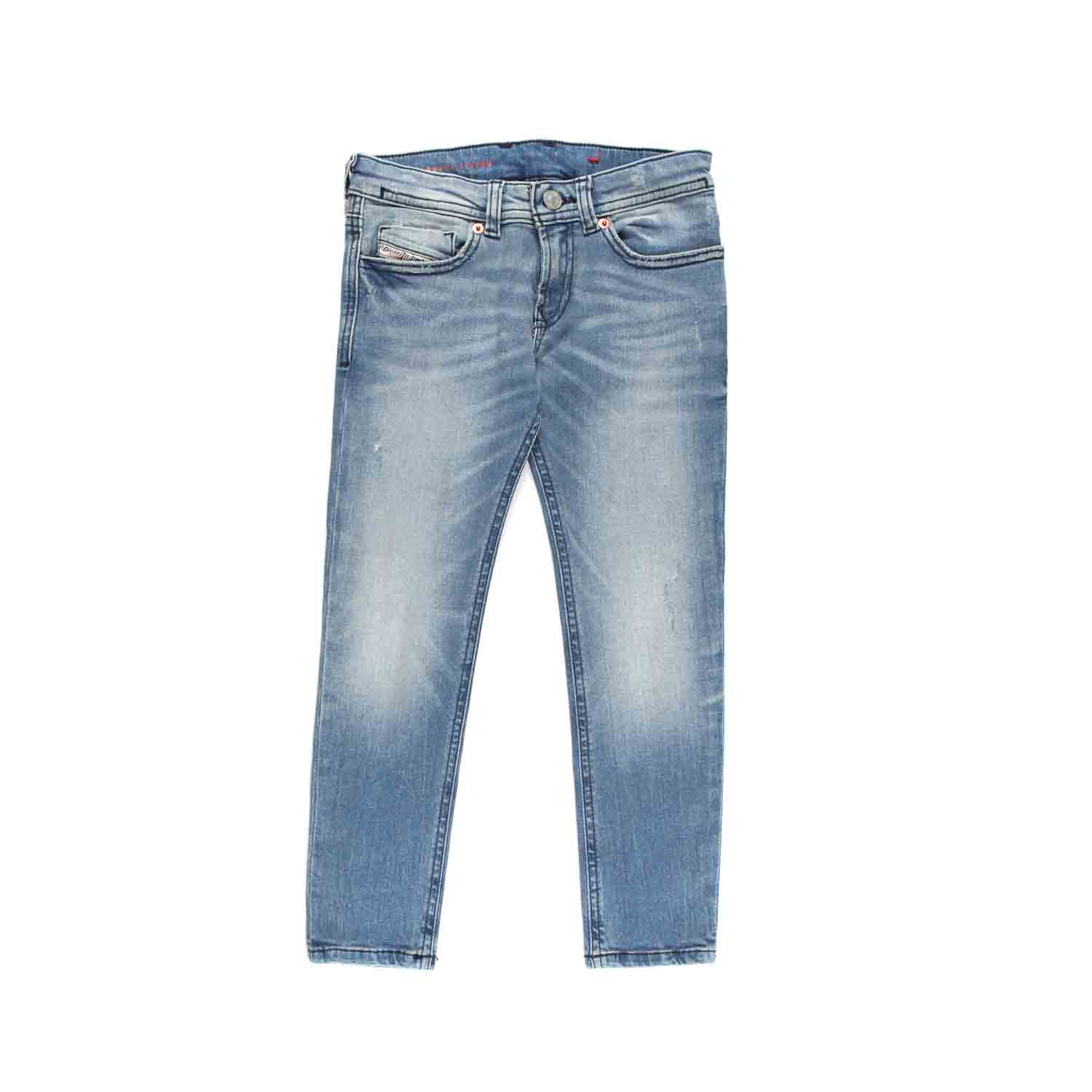 JEANS FINNING UNISEX BLU CHIARO - annameglio.com abbigliamento moda