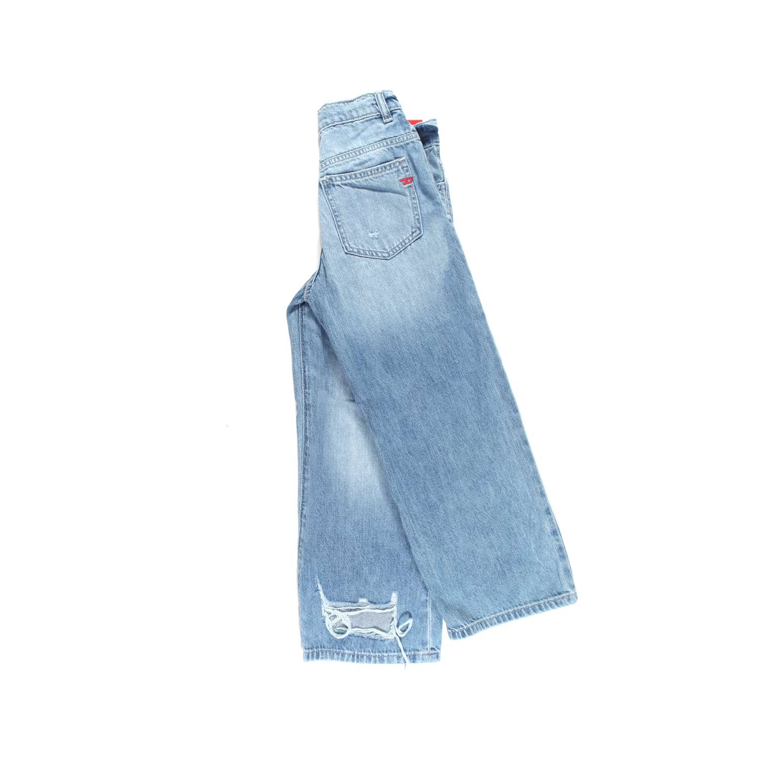 JEANS FLARE BLU CHIARO BAMBINA E RAGAZZA - annameglio.com abbigliamento moda