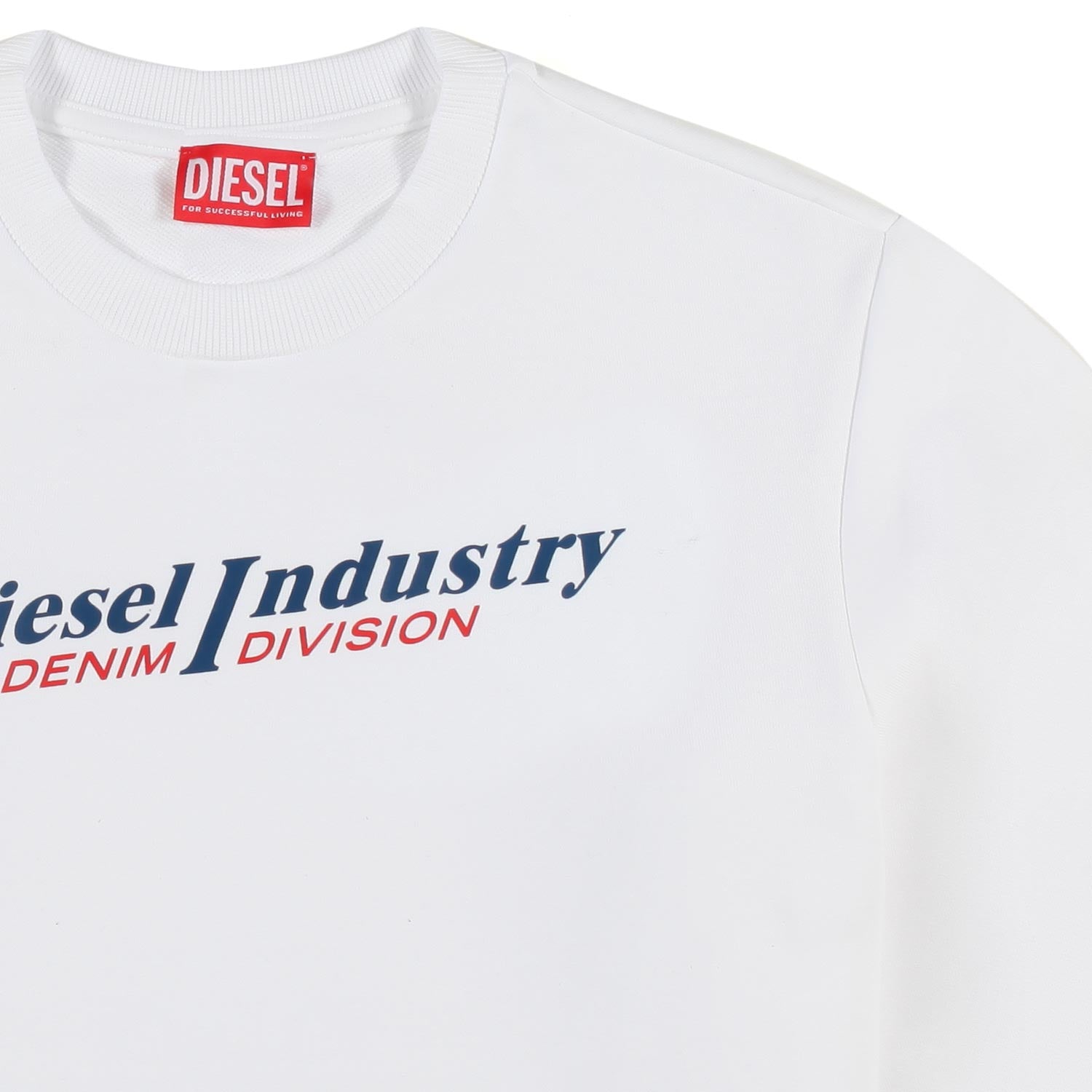 FELPA OVER BIANCA CON LOGO BICOLORE - annameglio.com abbigliamento moda